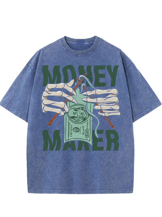 Cotten Short Sleeve T shirt Money Maker