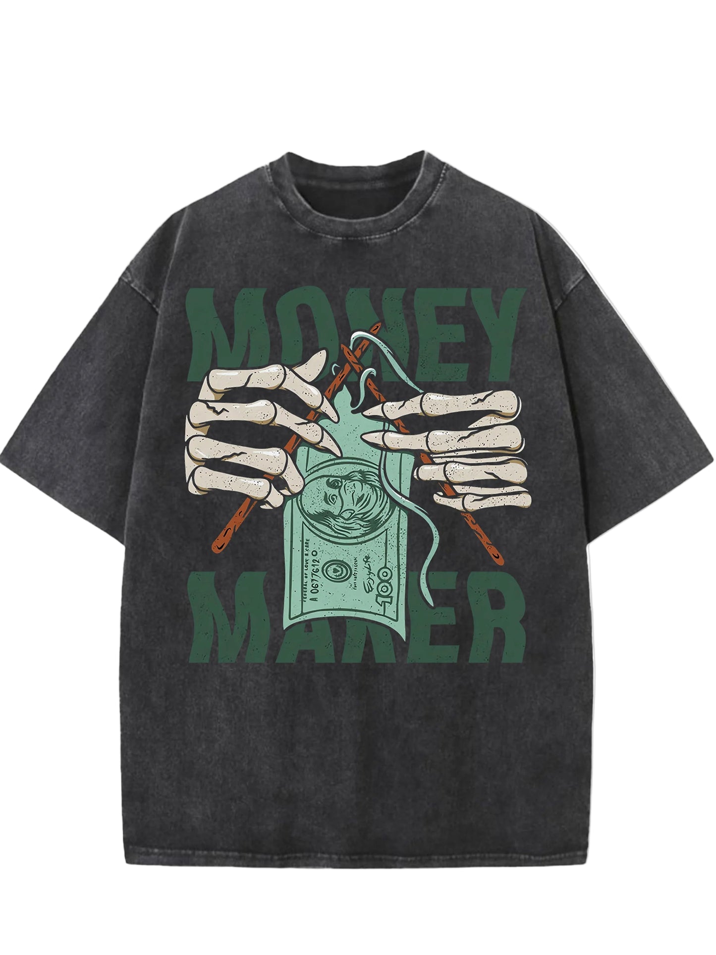 Cotten Short Sleeve T shirt Money Maker
